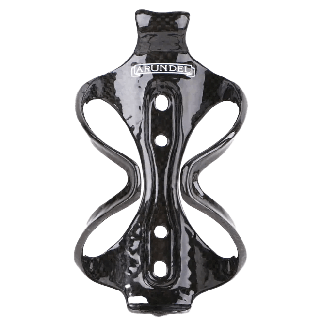 Arundel MANDIBLE Uni Weave Glossy | Carbon Bottle Cage - Standert Bicycles