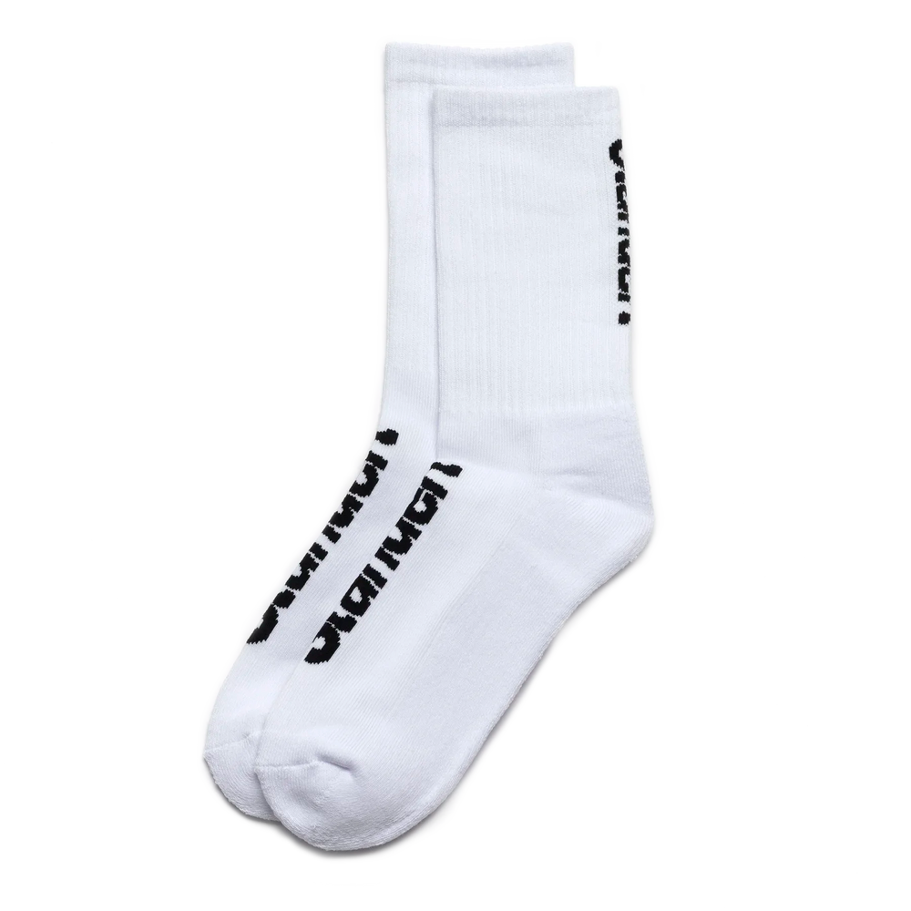 Standert Sock Merch White Performance Logo MY 25