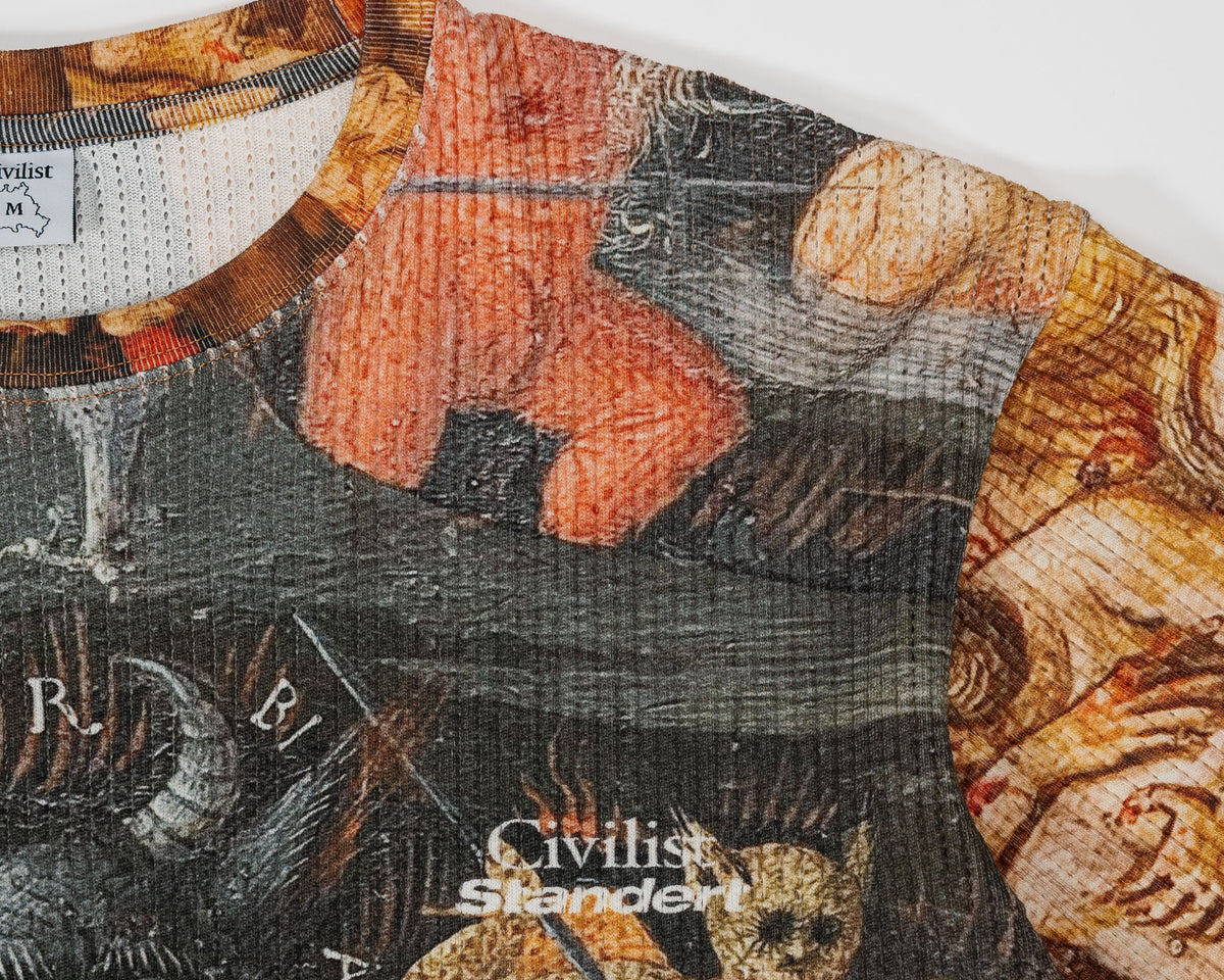 Standert x Civilist | Mesh Long-Sleeve T-Shirt | Devil Mountain