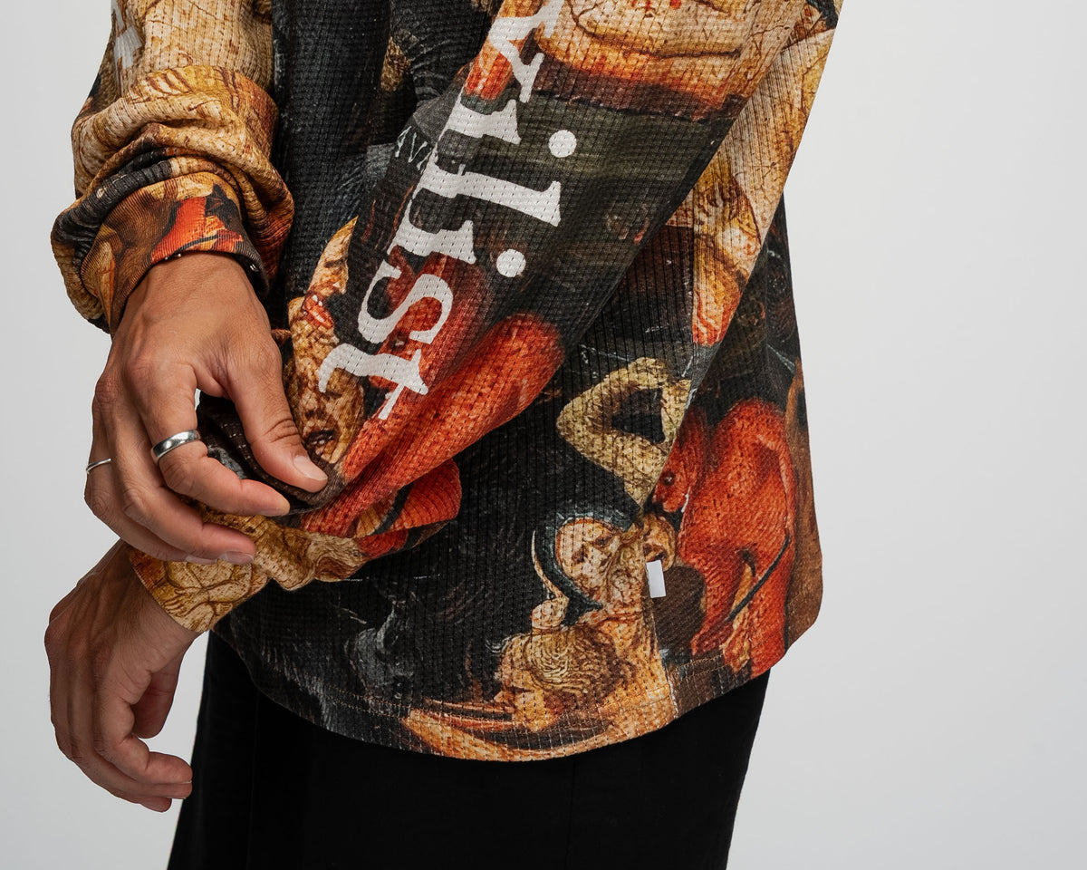 Standert x Civilist | Mesh Long-Sleeve T-Shirt | Devil Mountain