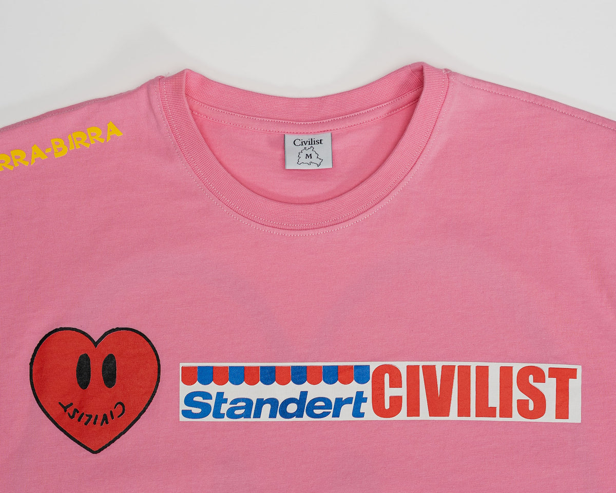 Standert x Civilist | T-Shirt | Pink