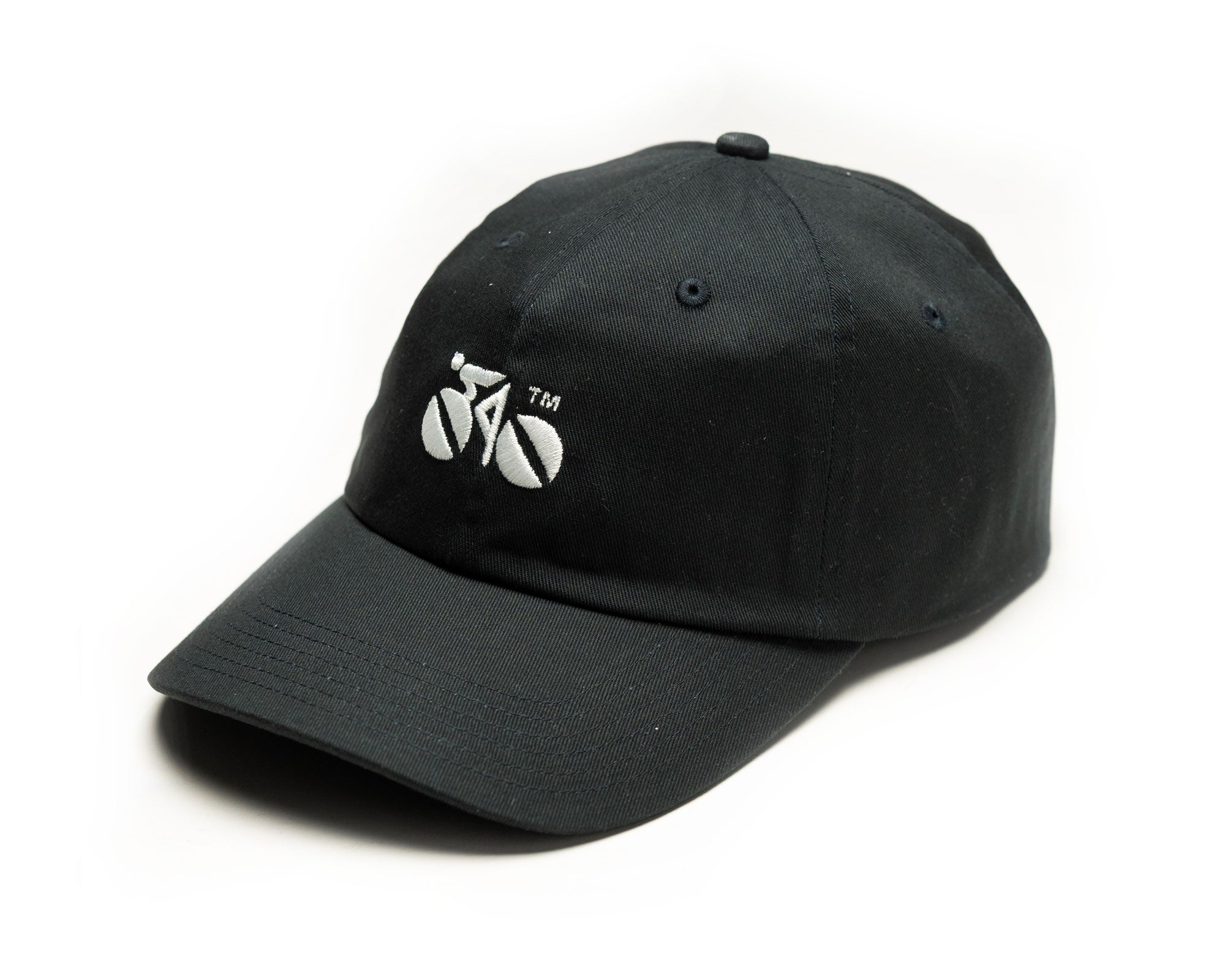 Standert Merch Dad Cap Midnight Blue Bike Logo