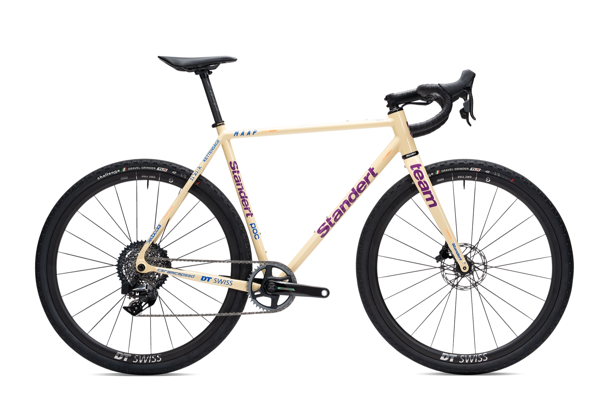 Demo | Kettensäge Team Cream | SRAM Force AXS XPLR | 60 Standert Gravel Bikes
