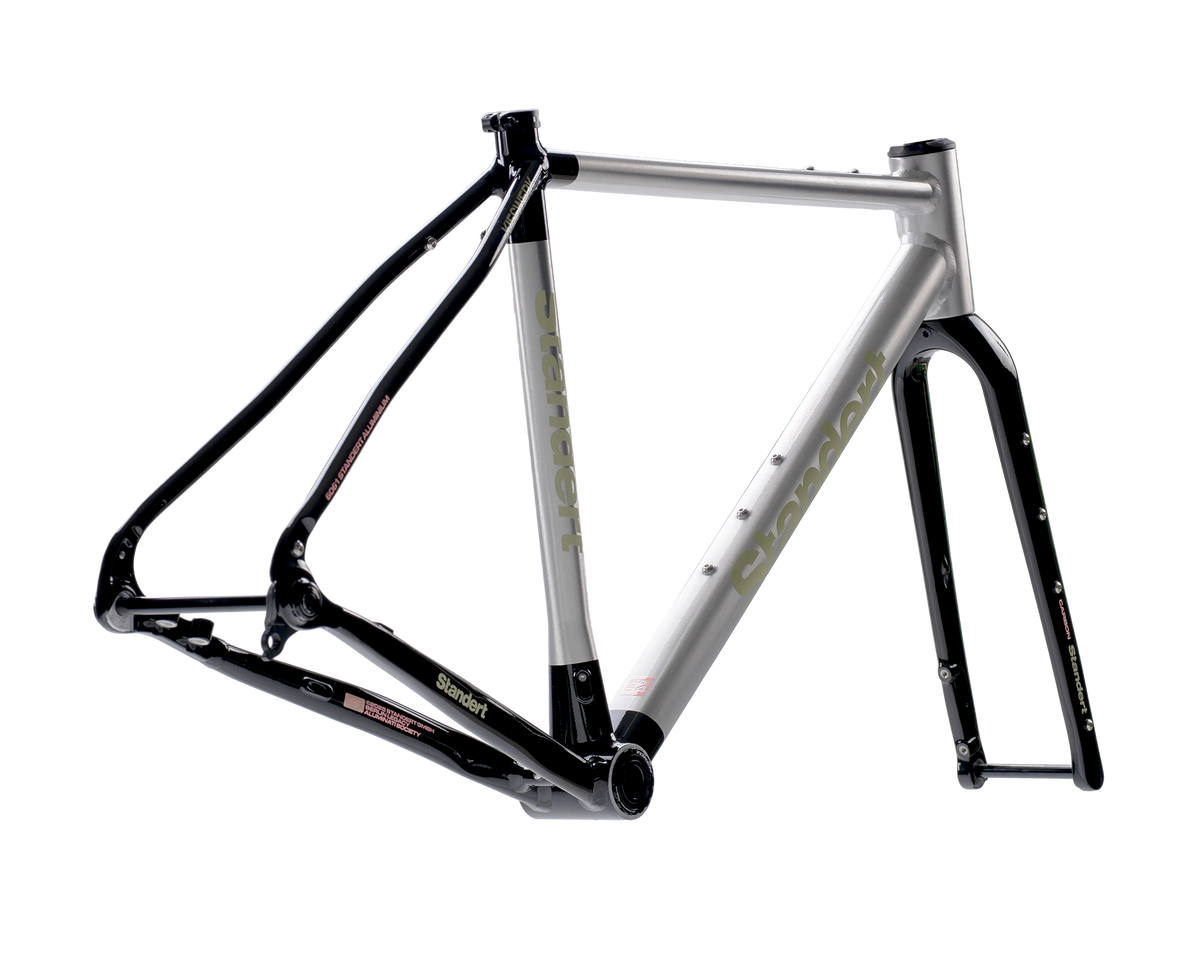 Standert Gravel Bike Kieswerk Shimano GRX 600 Silver Raw