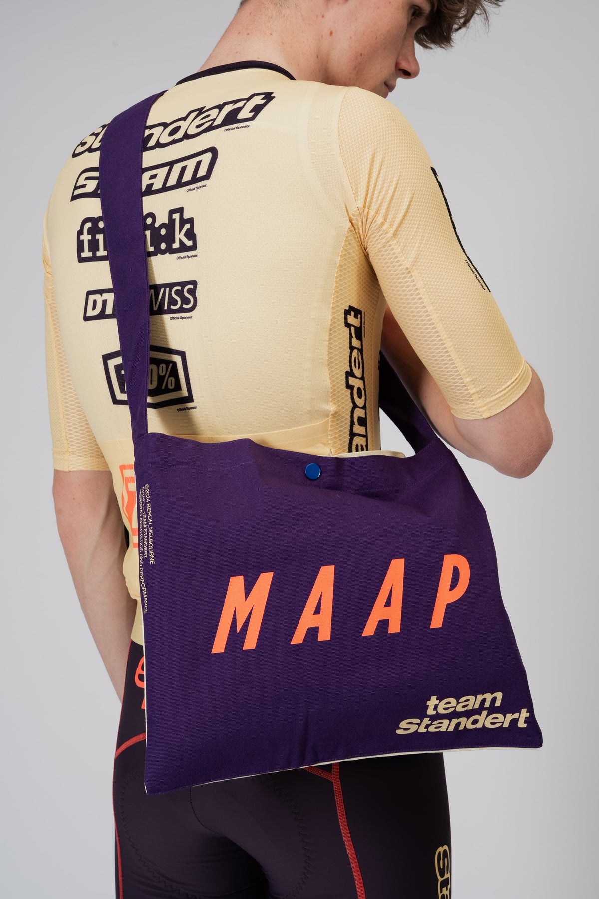 MAAP | Team Standert Musette 2026 | Purple + Creme