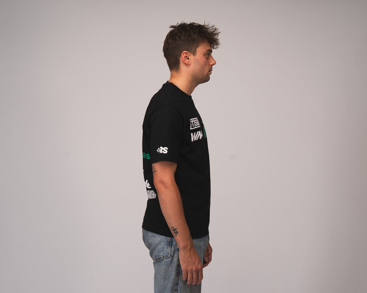 Standert T-Shirt | MY 26 | Black | Support the Teams