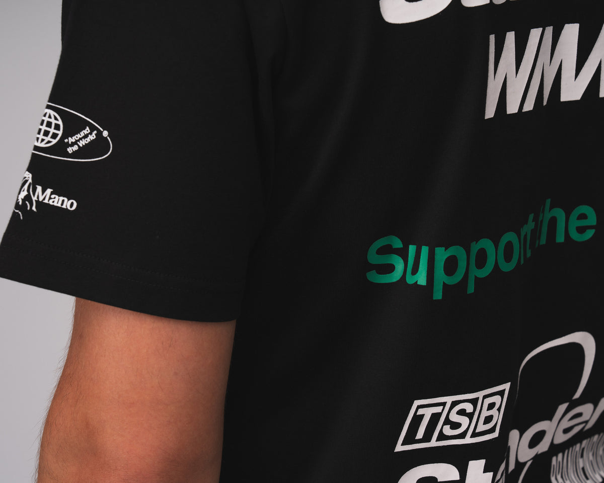 Standert T-Shirt | MY 26 | Black | Support the Teams