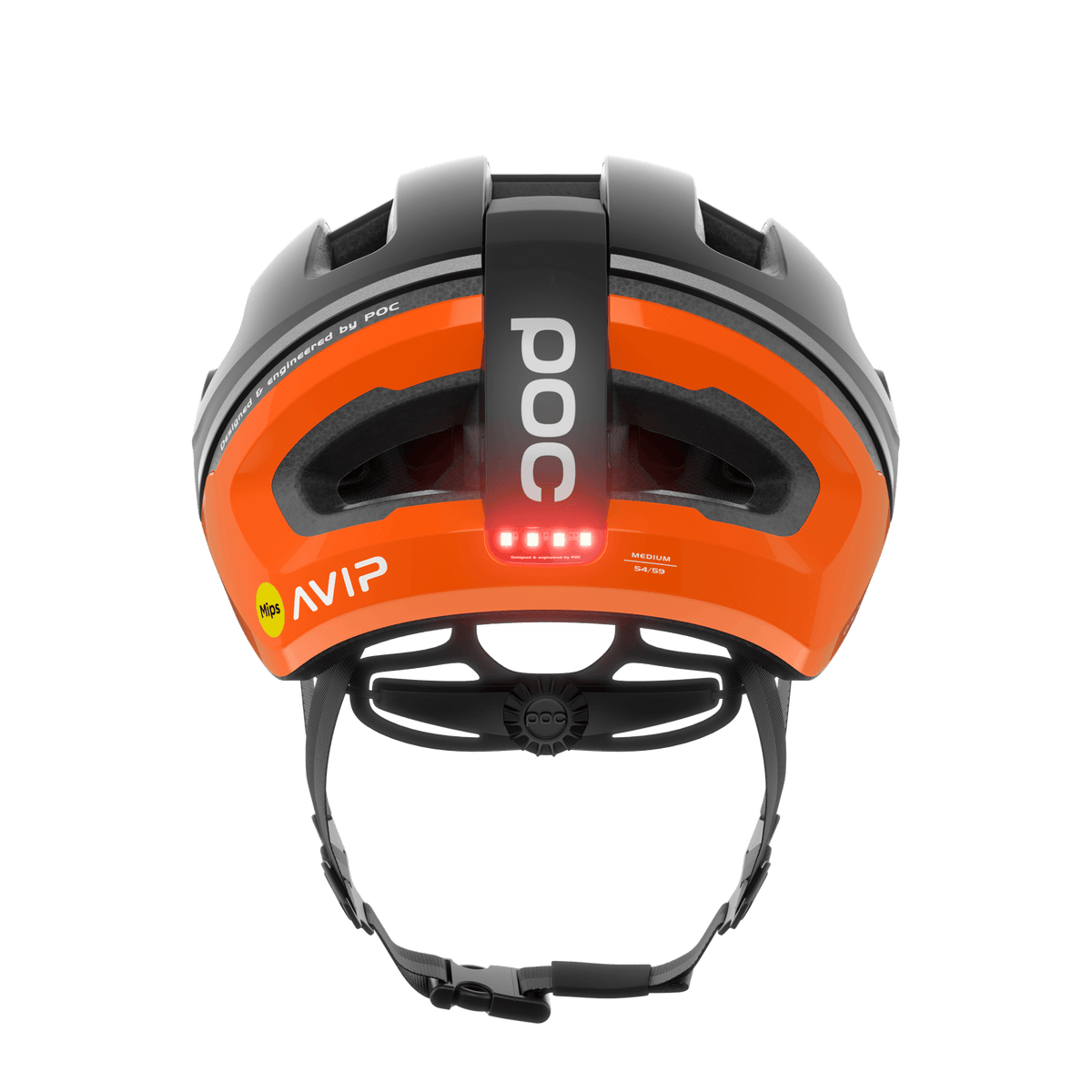 POC Omne Beacon Fluo Orange Avip / Uranium Black Standert Bikes