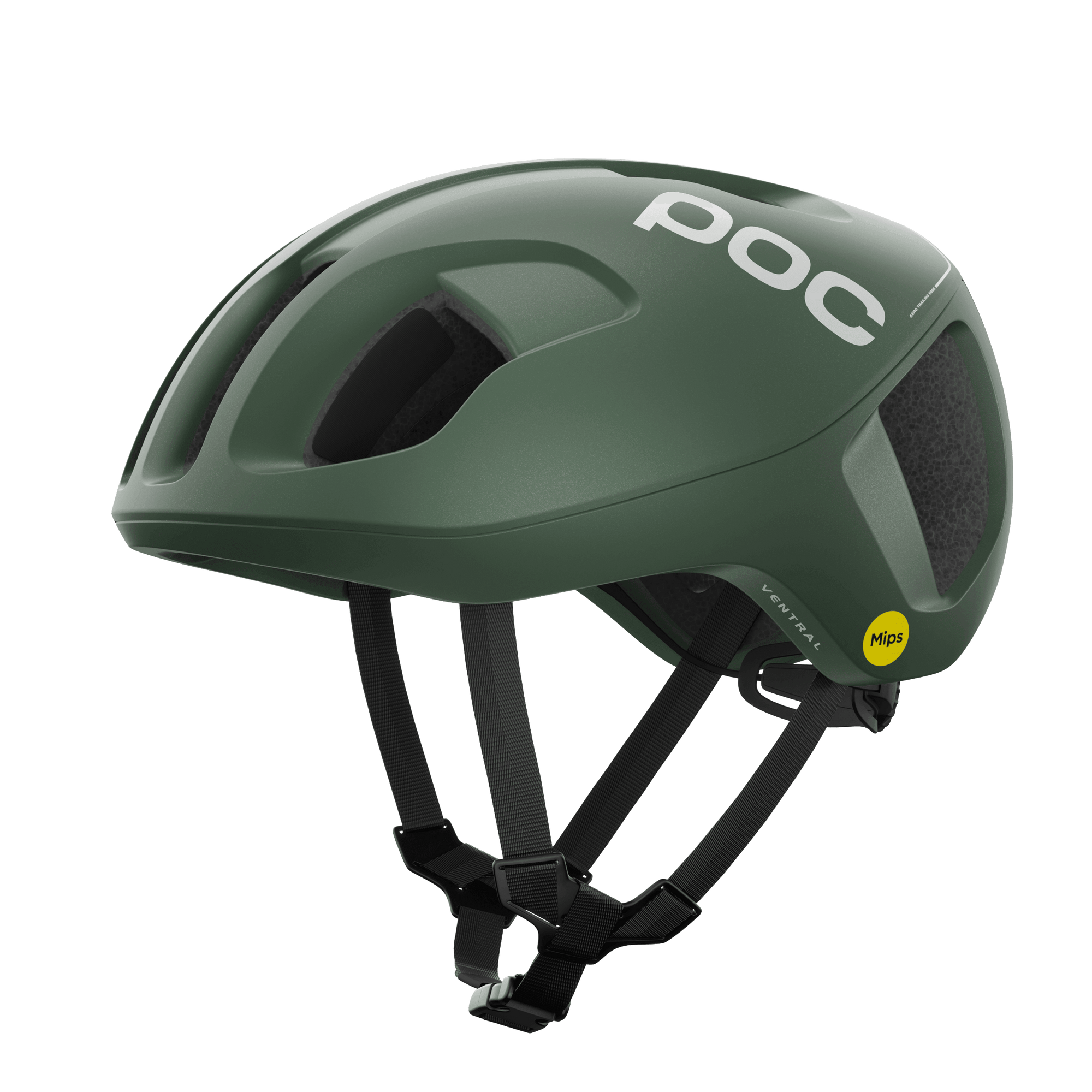 POC Ventral MIPS Epidote Green Metallic Matt - Standert Bicycles