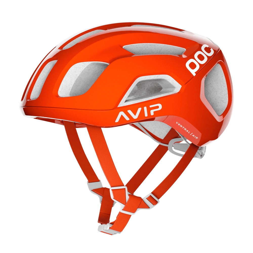 POC Ventral Air Spin Zink Orange AVIP - Standert Bicycles