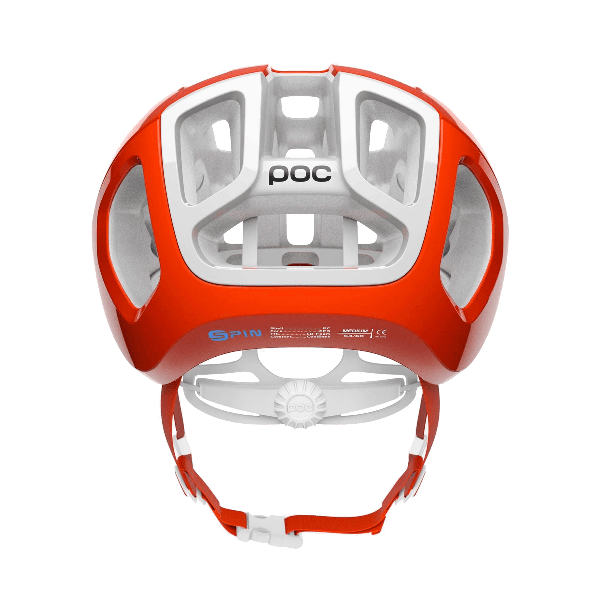POC Ventral Air Spin Zink Orange AVIP - Standert Bicycles