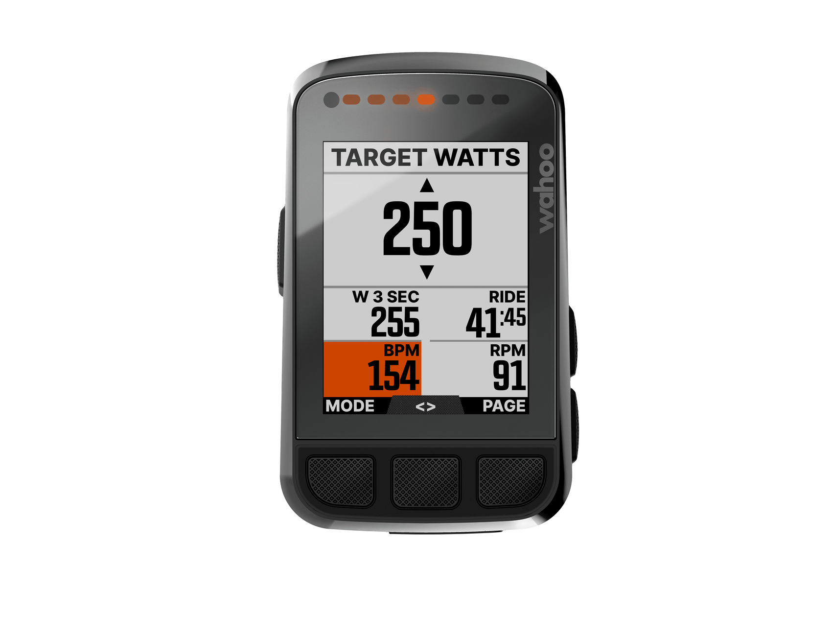 Wahoo elemnt top bolt wattage
