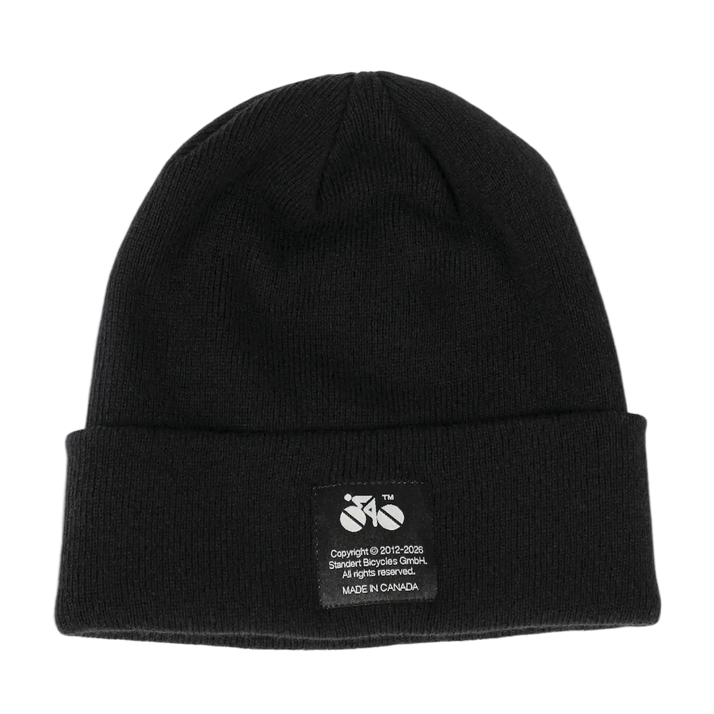Standert Beanie | Black | Standert Bicycles