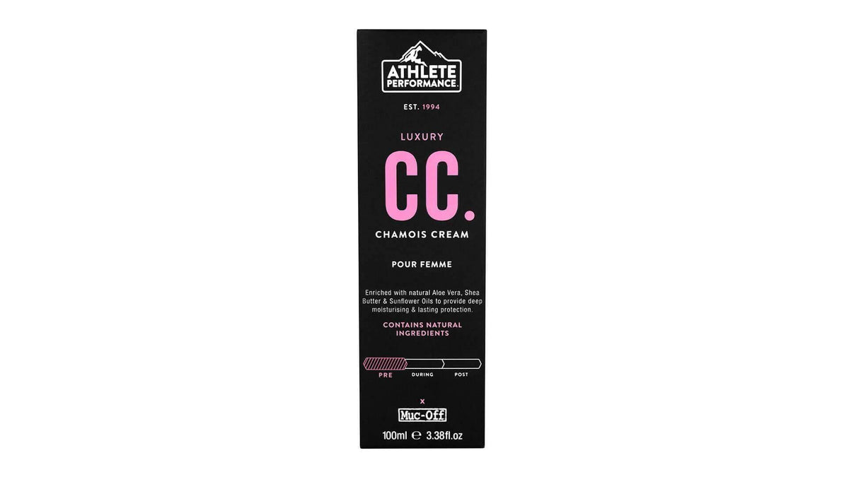 Muc-Off Luxury Chamois Cream - Pour Femme 100ml - Standert Bicycles