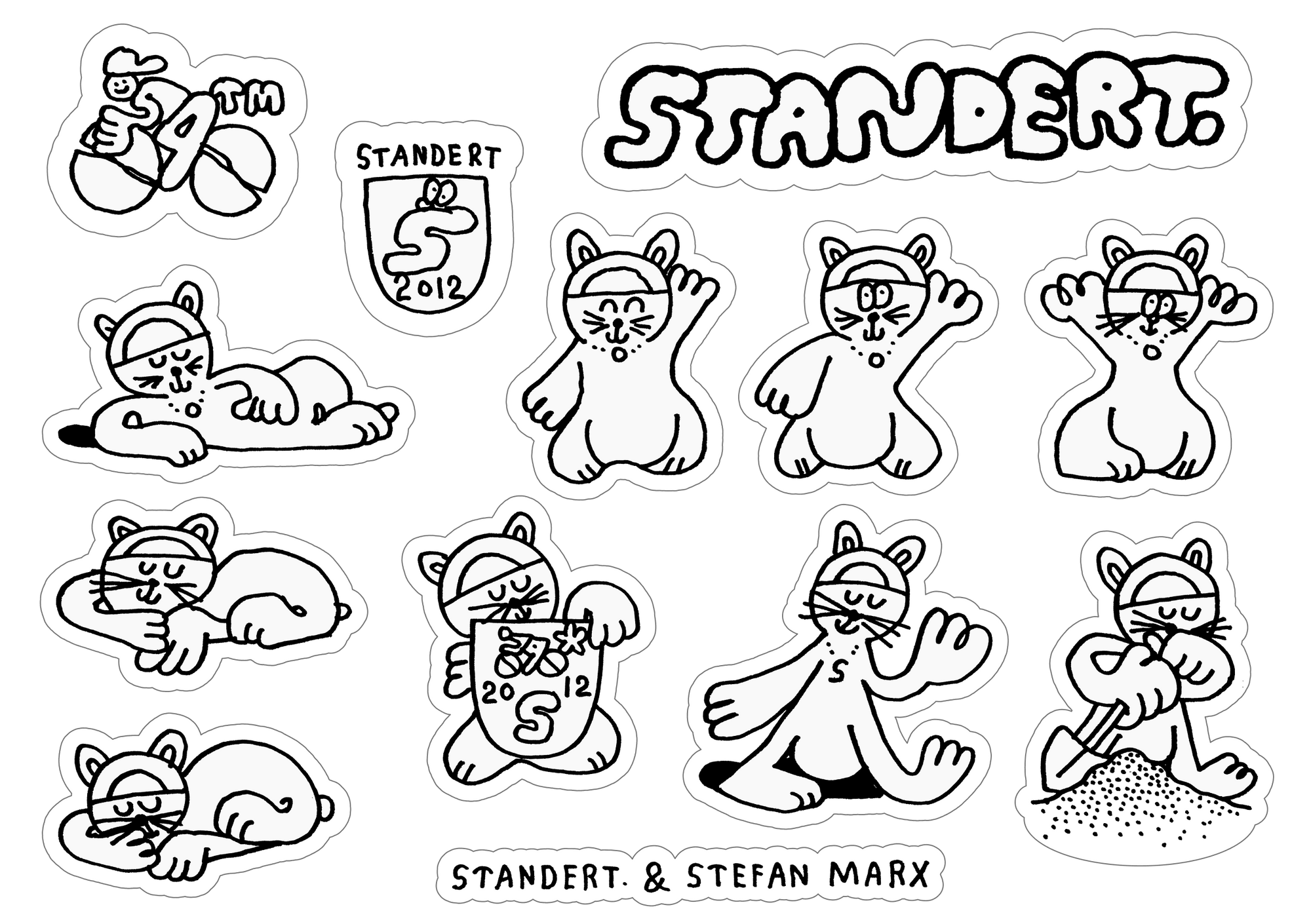Standert & Stefan Marx | Sticker Sheet