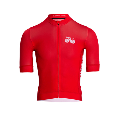 Standert Bikes cycling jersey red