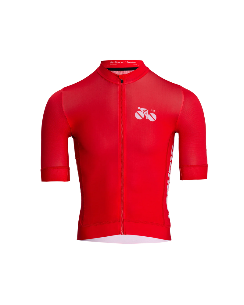 Premium RS Cycling Jersey - Red - Designed for Racing