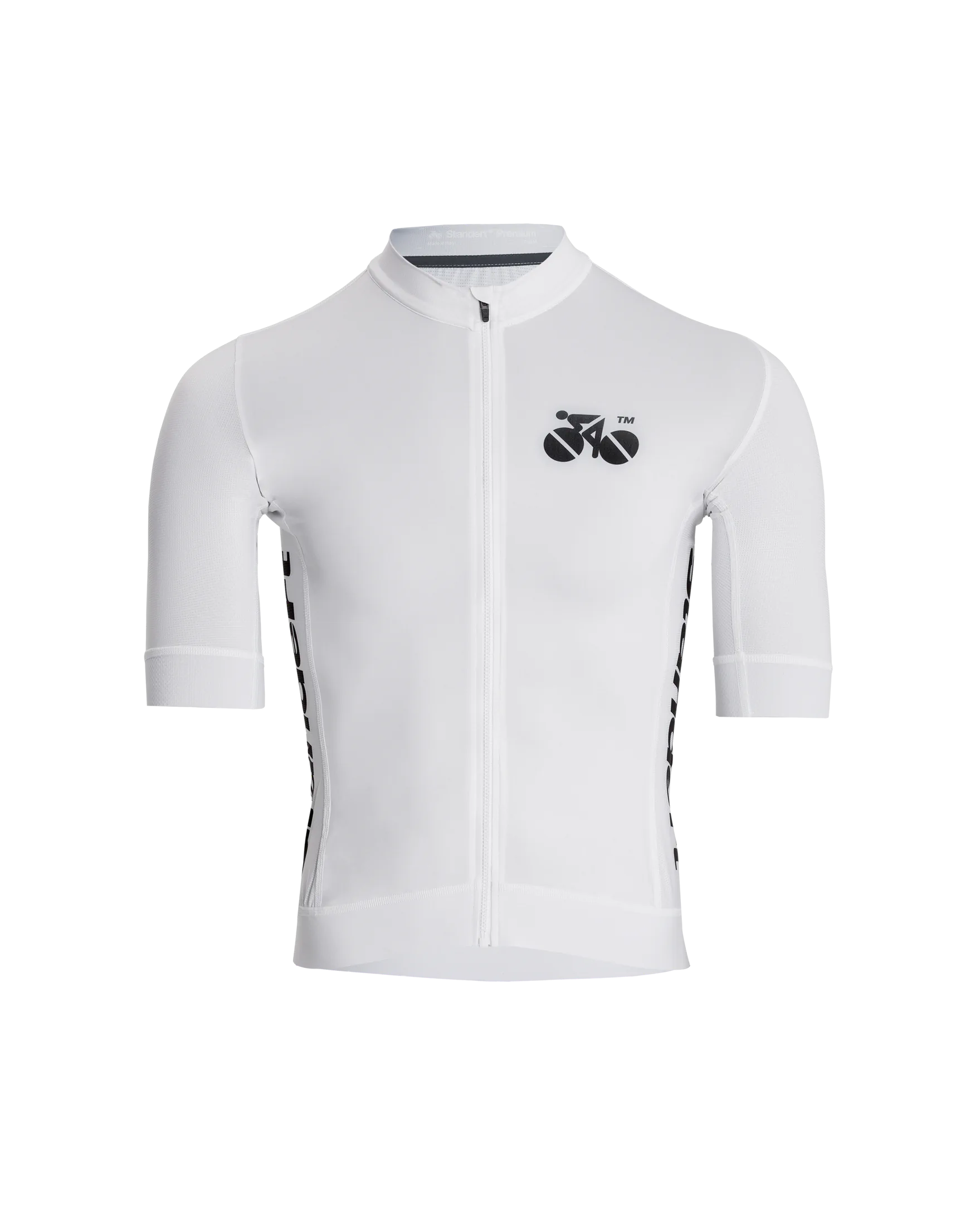 Premium RS Cycling Jersey | White | Designed for Racing