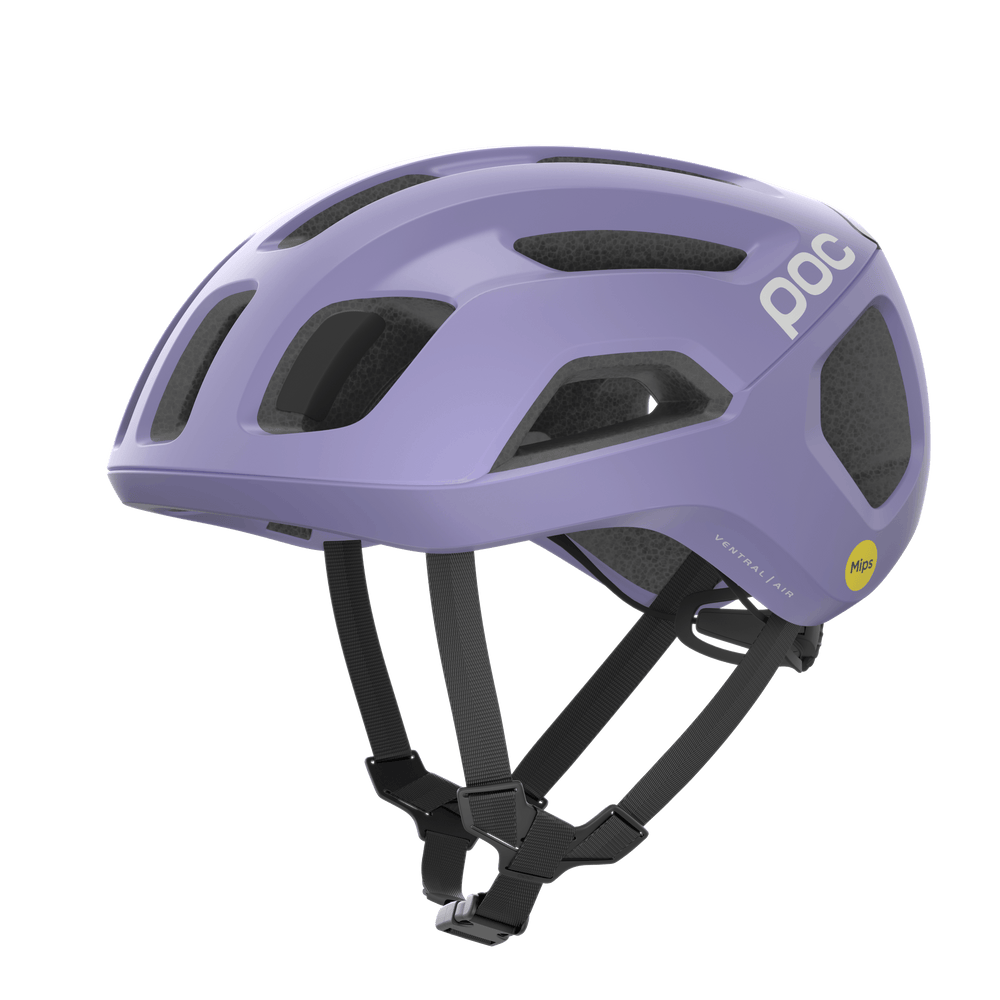 Casco poc ventral lite uranio negro mate negro