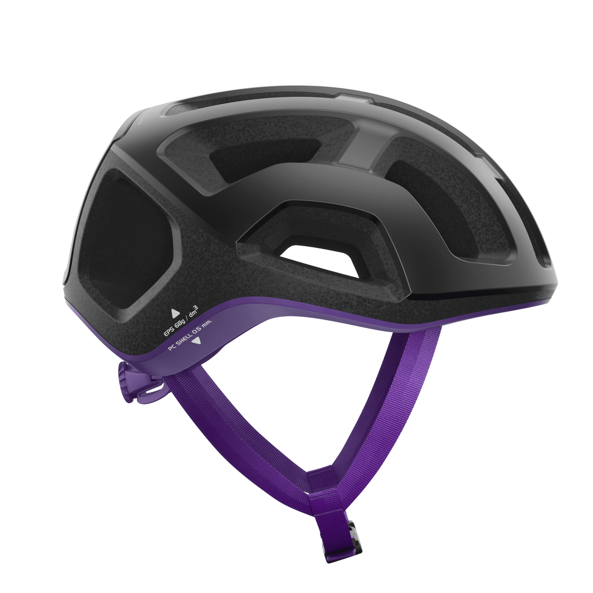 POC Ventral Lite Uranium Black / Sapphire Purple Matt - Standert Bicycles