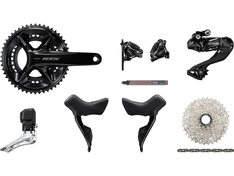 Shimano 105 7150 12speed Di2 Triebwerk Disc Groupset (5034 11-34) - Standert Bicycles